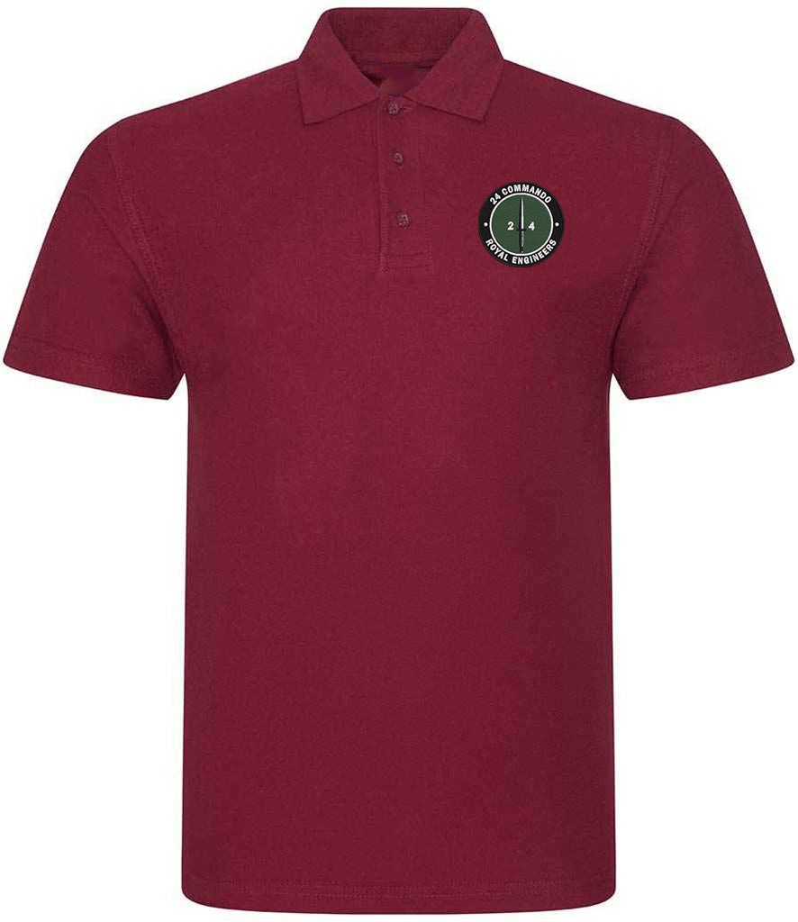 24 COMMANDO ENGINEER REGIMENT POLO SHIRTS