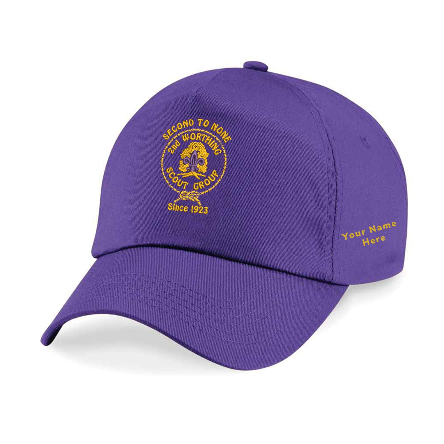 2nd Worthing Scouts Embroidered Cap(One size)