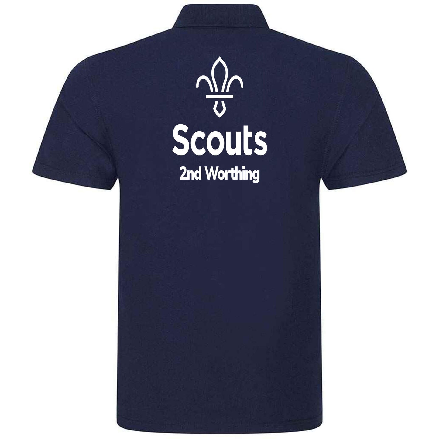 2nd Worthing Scouts Embroidered Polo Shirt