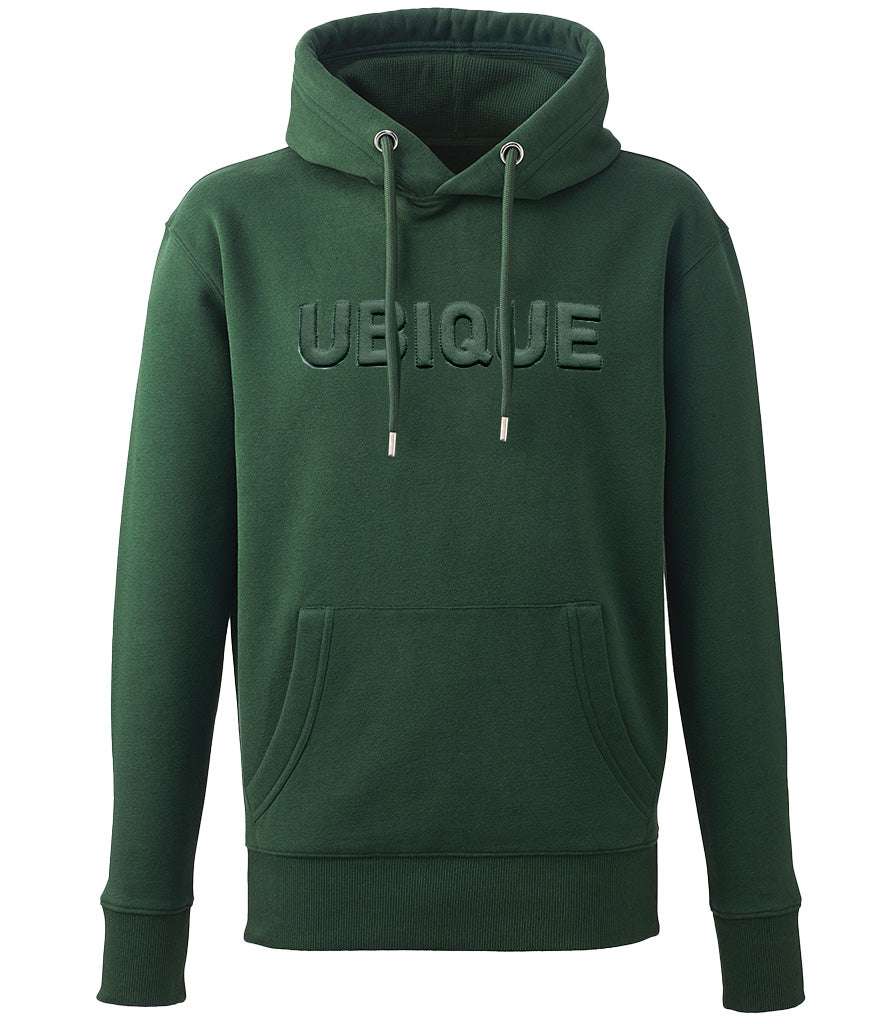 Royal Artillery Hoodie with Ubique 3D Puff Embroidery in Green