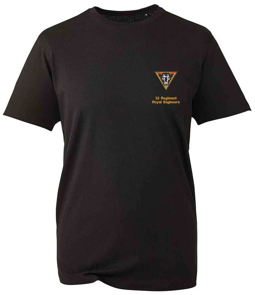 Royal Engineers Clothing 32 Regiment Royal Engineers T-Shirt Navy S