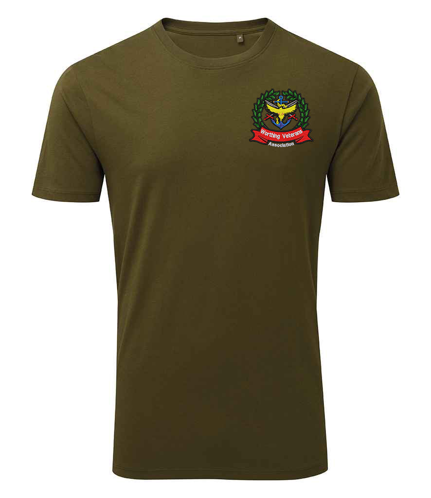 Worthing Veterans Association T-Shirt Khaki S