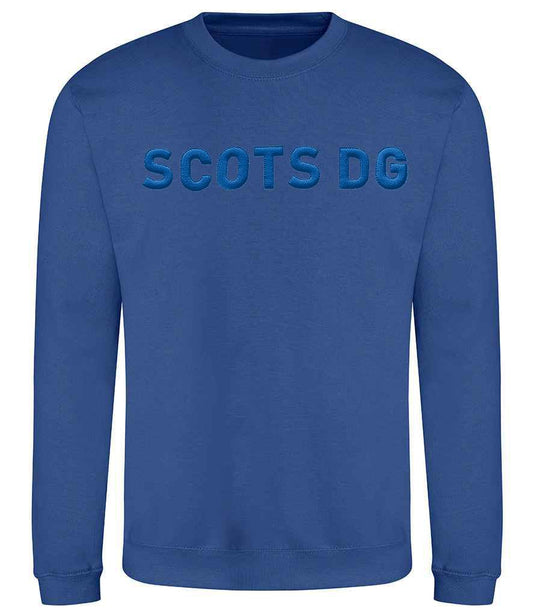 SCOTS DG 3D Puff Embroidered Sweatshirt