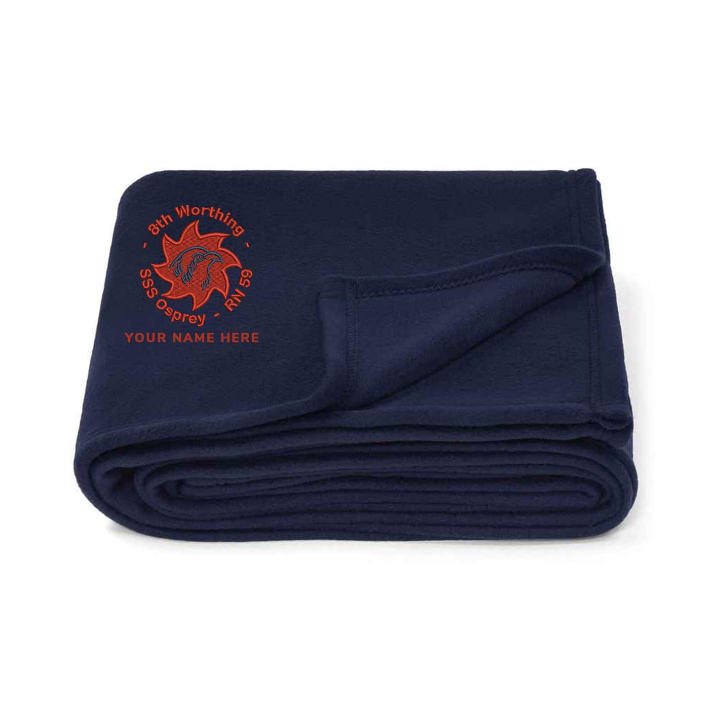 8th Worthing Sea Scouts Embroidered Camp Blanket