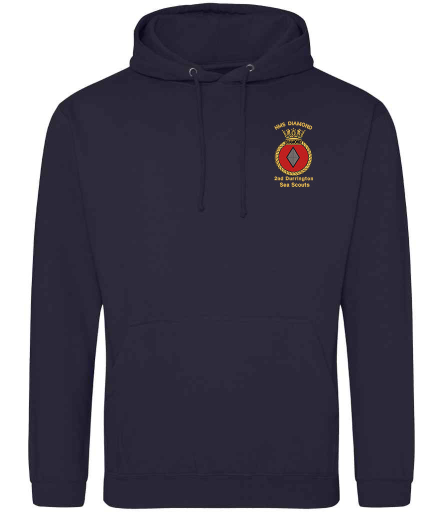 2nd Durrington Sea Scouts Section Leaders Embroidered Hoodie