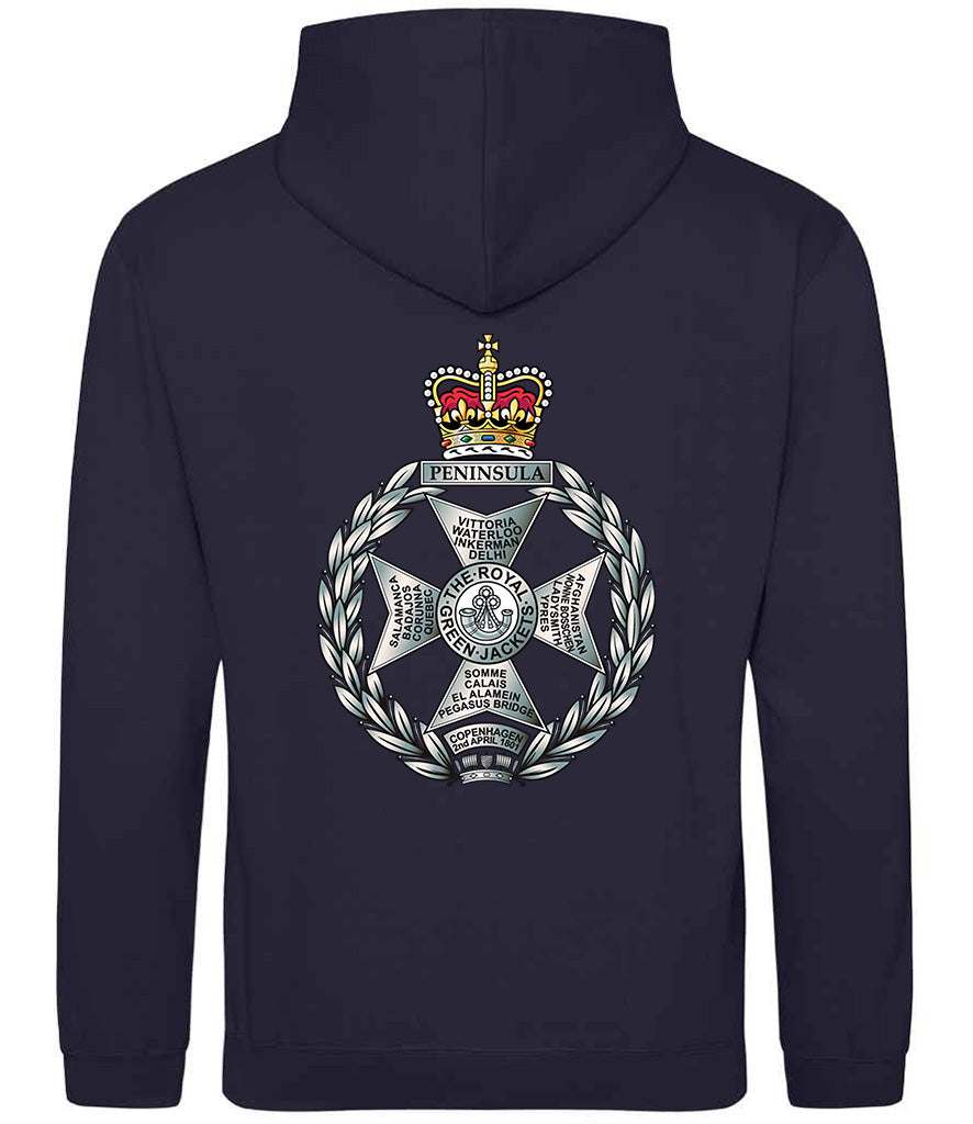 Royal Green Jackets Clothing,Royal Green Jackets Merchandise, Royal Green Jackets Veterans Clothing,Royal Green Jackets Hoodie Forest Green