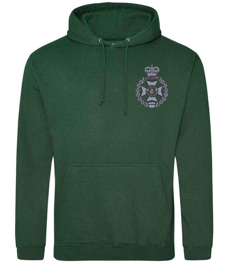 Royal Green Jackets Clothing,Royal Green Jackets Merchandise, Royal Green Jackets Veterans Clothing,Royal Green Jackets Hoodie Maroon