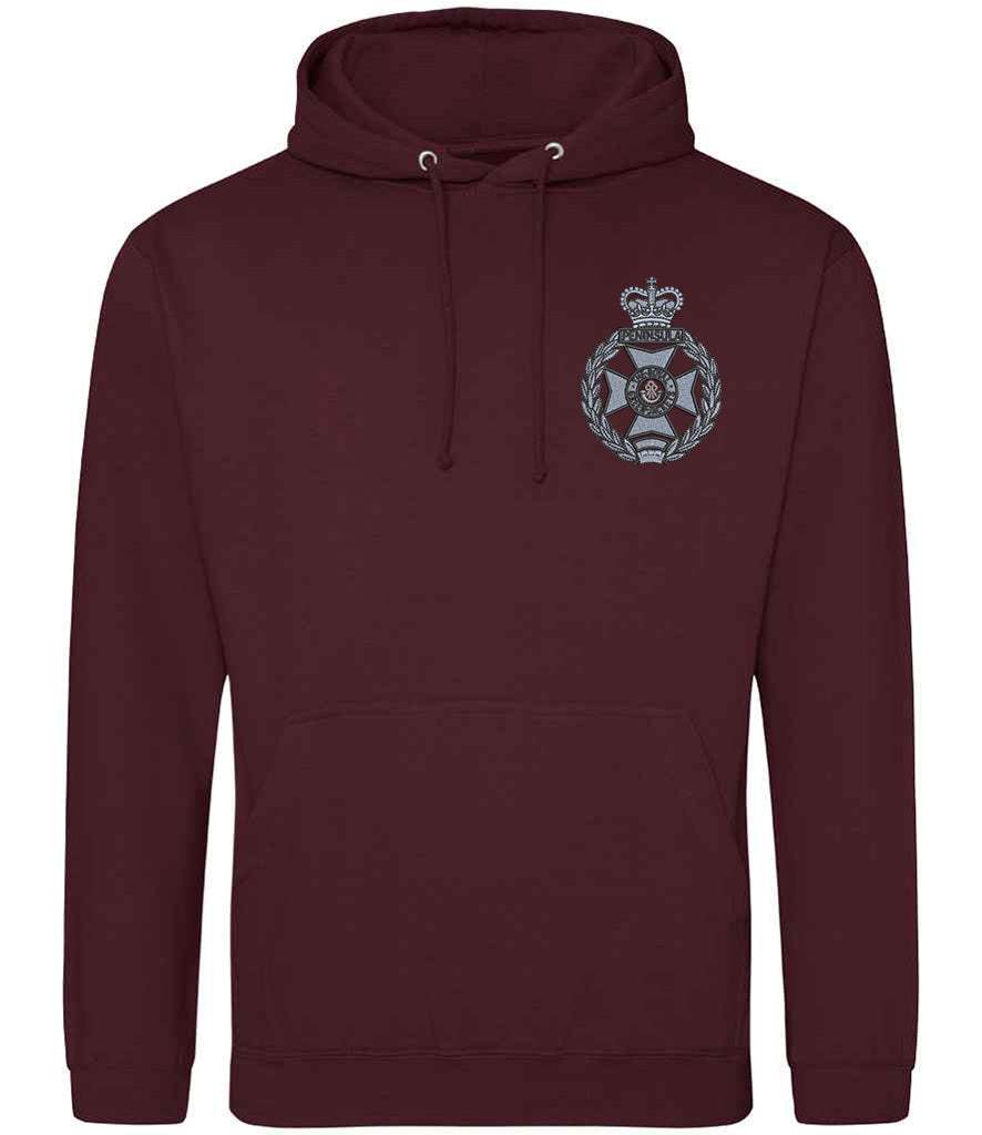 Royal Green Jackets Clothing,Royal Green Jackets Merchandise, Royal Green Jackets Veterans Clothing,Royal Green Jackets Hoodie Forest Green