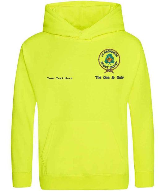 1st Angmering Scouts Embroidered Electric Hoodie