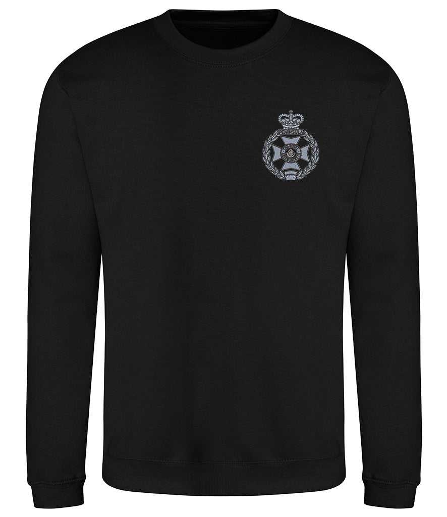 Royal Green Jackets Clothing,Royal Green Jackets Merchandise, Royal Green Jackets Veterans Clothing,Royal Green Jackets Sweatshirt Navy