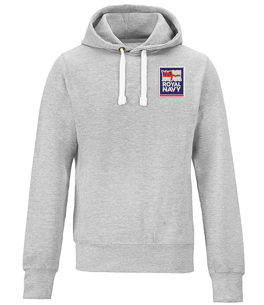 Royal Navy  Clothing,Royal Navy  Merchandise, Royal Navy  Veterans Clothing,Royal Navy Chunky Hoodie Grey