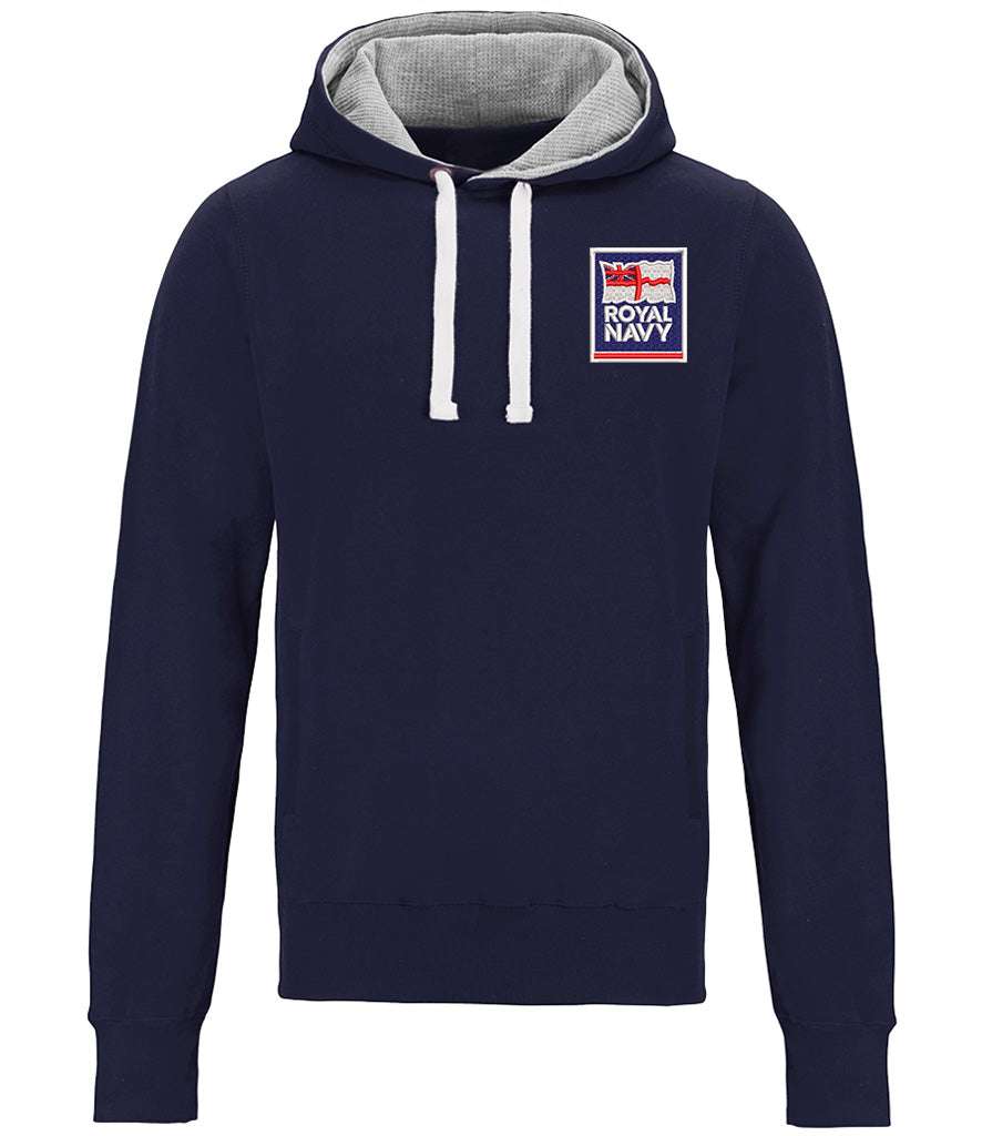 Royal Navy  Clothing,Royal Navy  Merchandise, Royal Navy  Veterans Clothing,Royal Navy Chunky Hoodie Navy