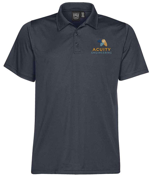 Acuity Engineering 100% Polyester Performance Polo Shirt Unisex Navy S