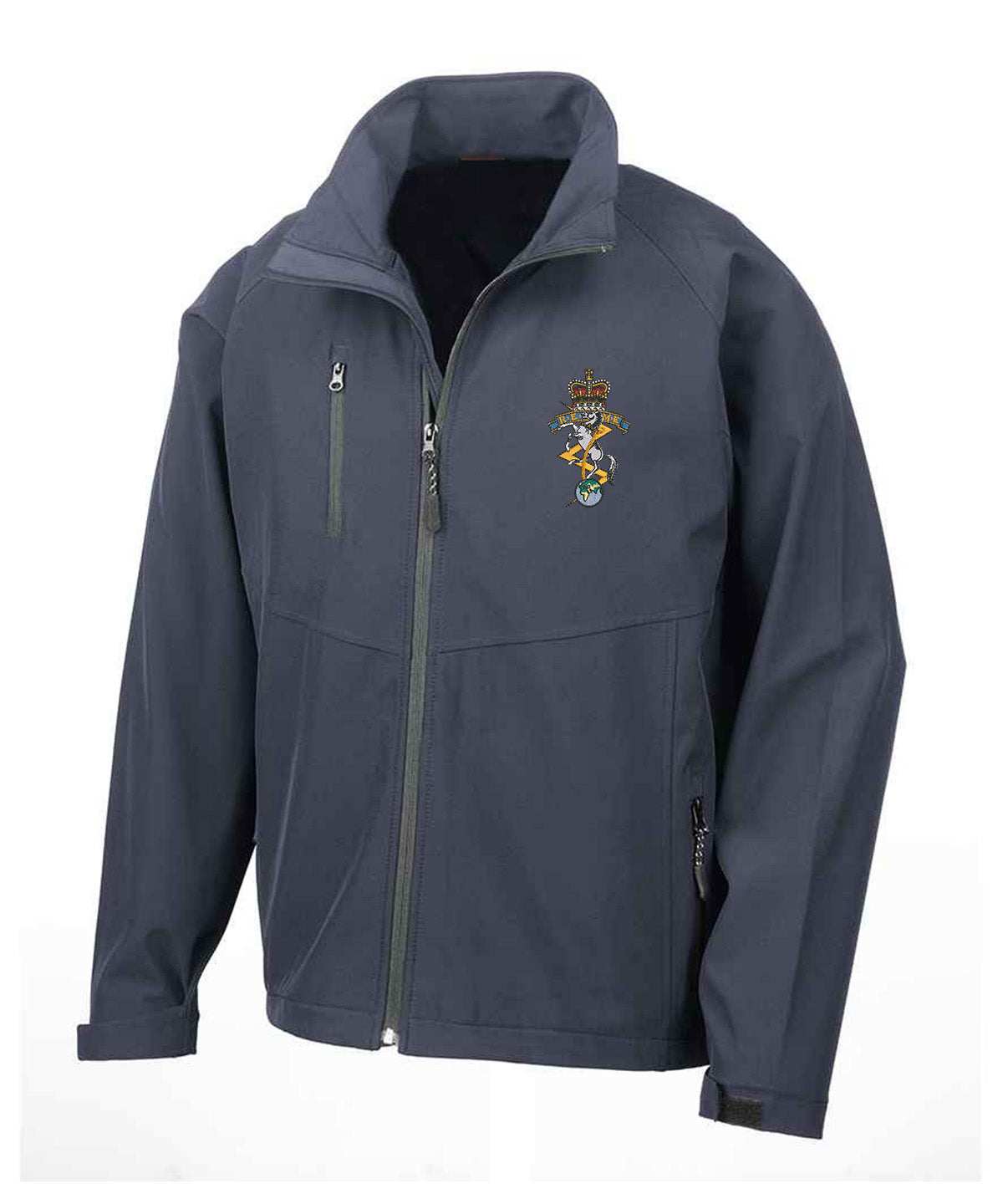 REME Soft Shell Jacket with REME badge, polyester and elastane, durable and stylish design.