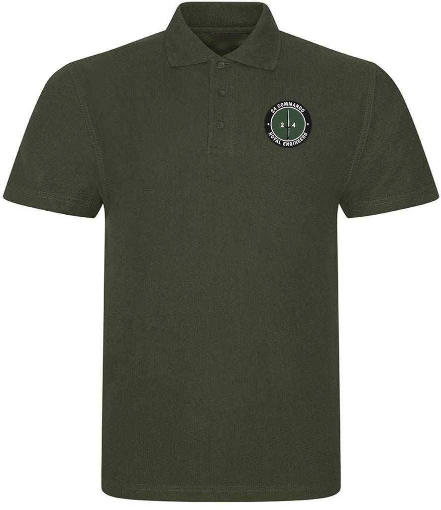 24 Commando Engineer Regiment Royal Engineers Polo Shirt