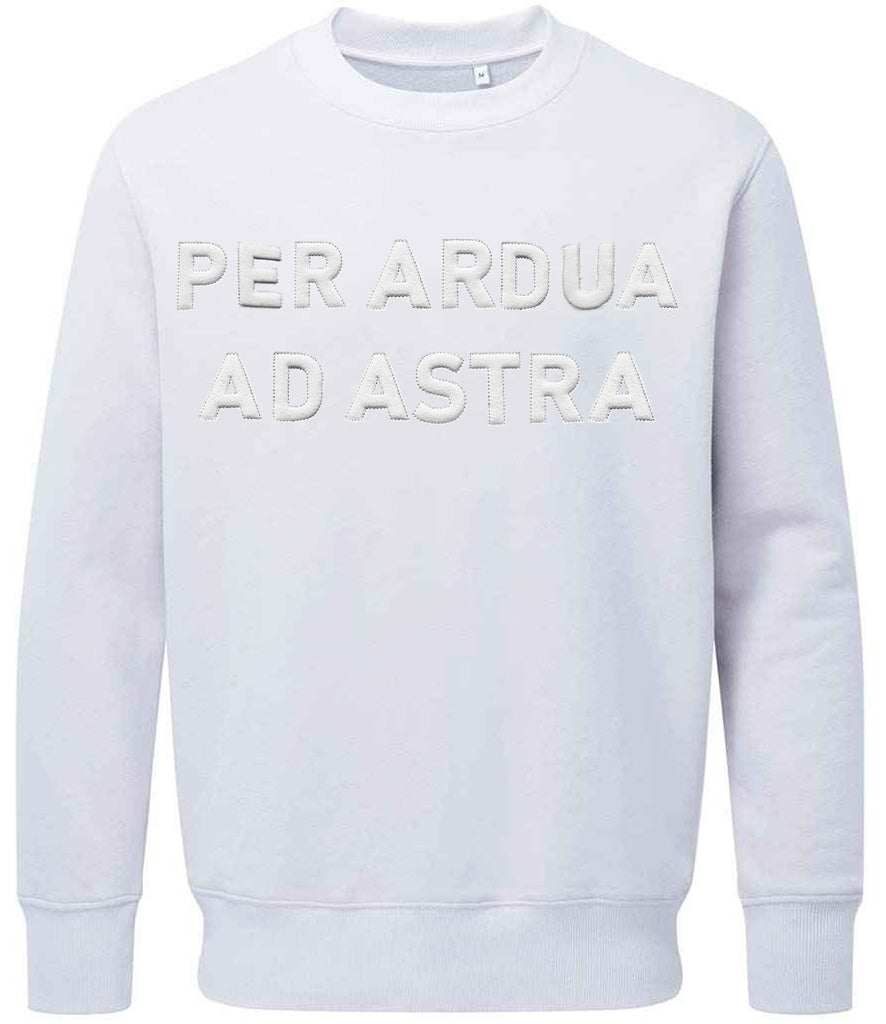 Per Ardua Ad Astra 3D Puff Embroidered Logo Sweatshirt