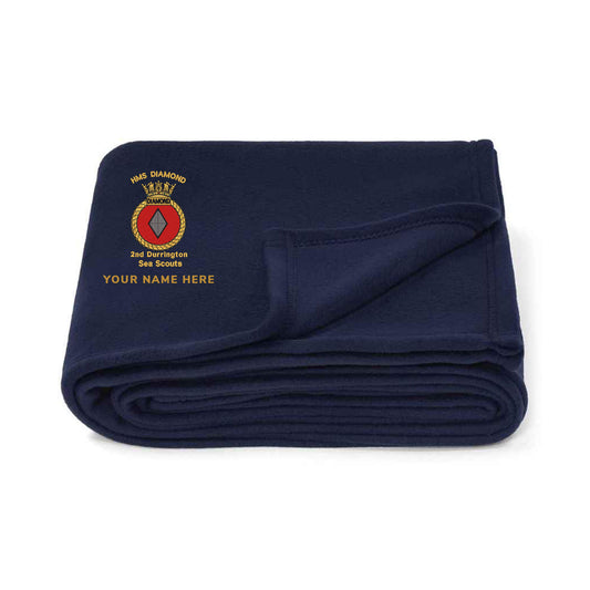 2nd Durrington Sea Scouts Embroidered Camp Blanket