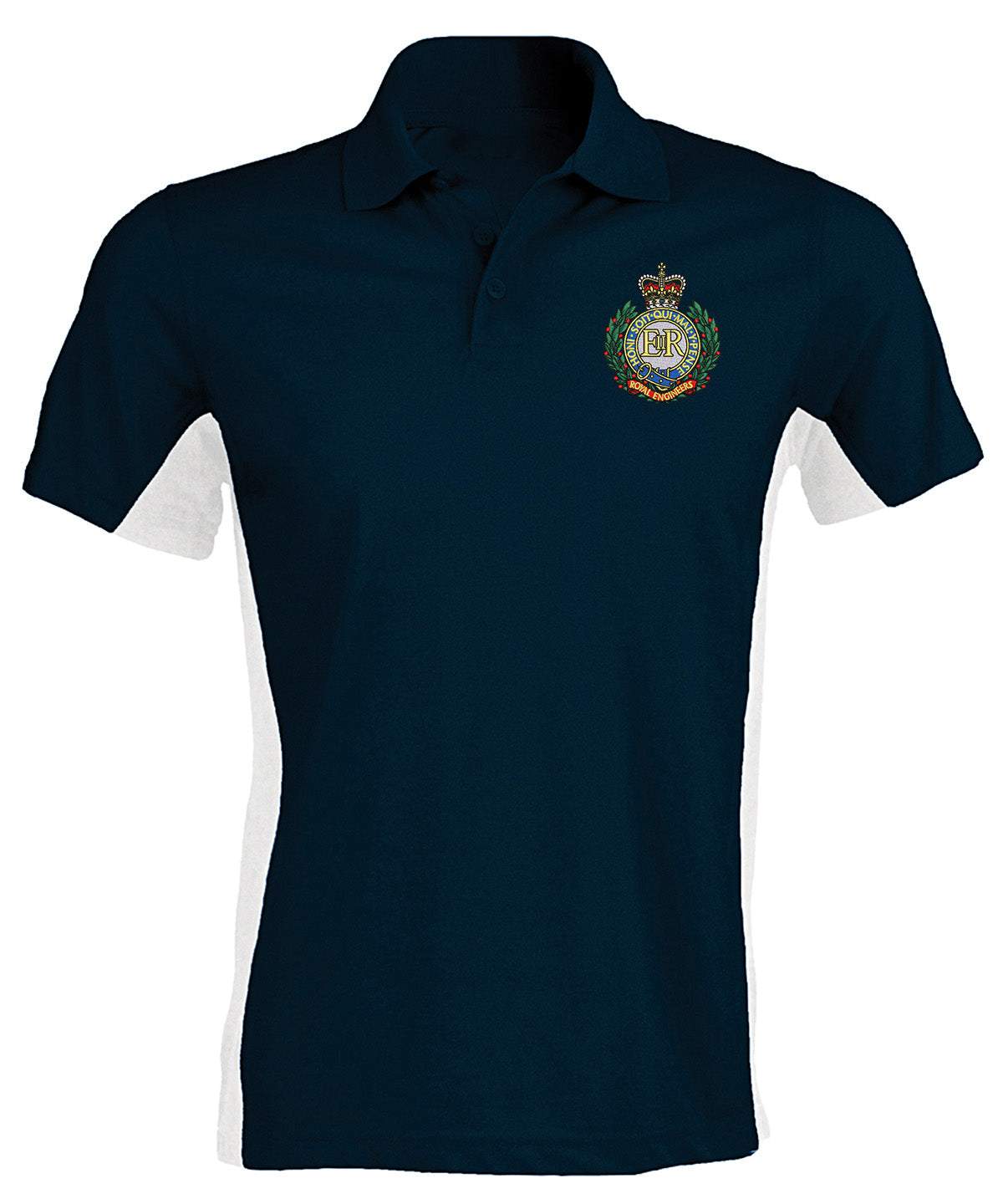 Royal Engineers Clothing Royal Engineers Bi Colour Polo Shirt  S