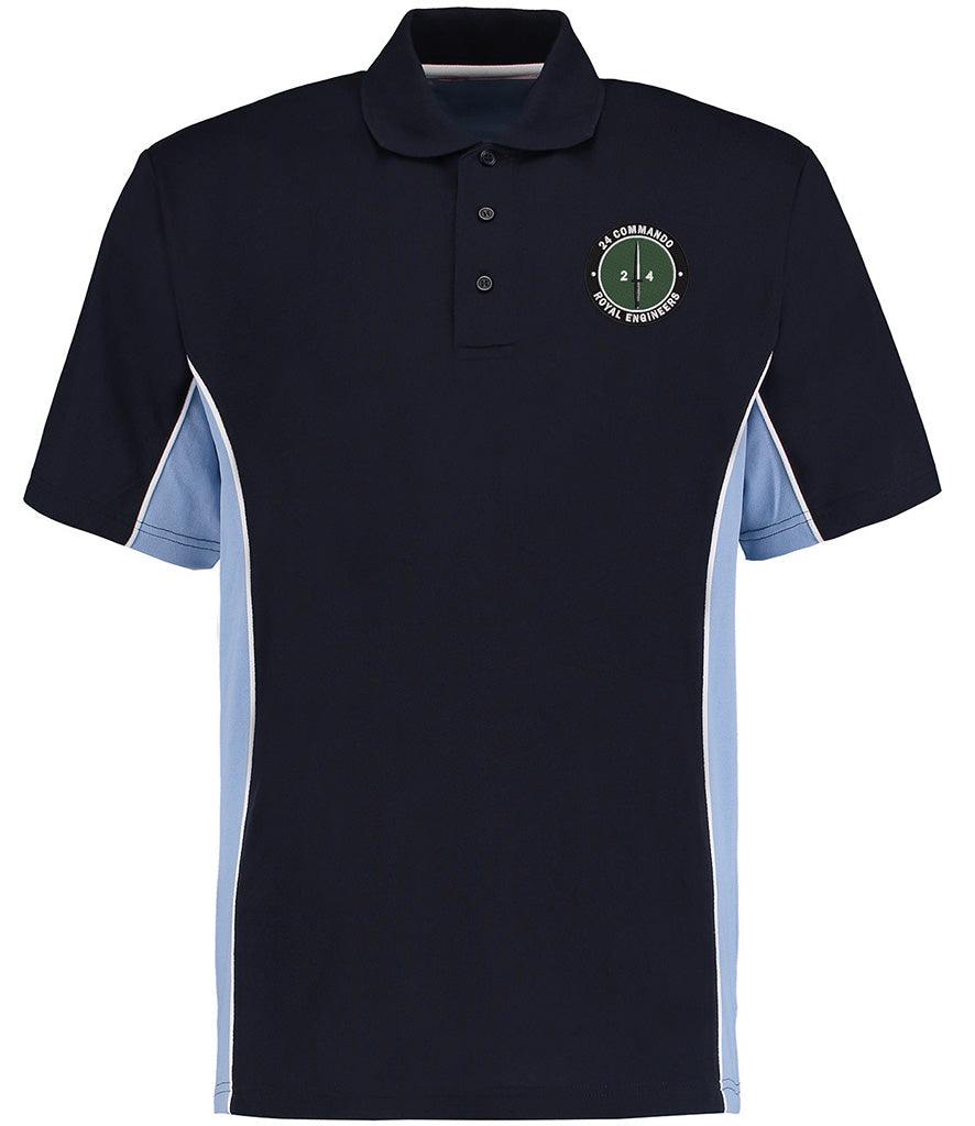 24 Commando Engineer Regiment Contrast Pique Polo Shirt