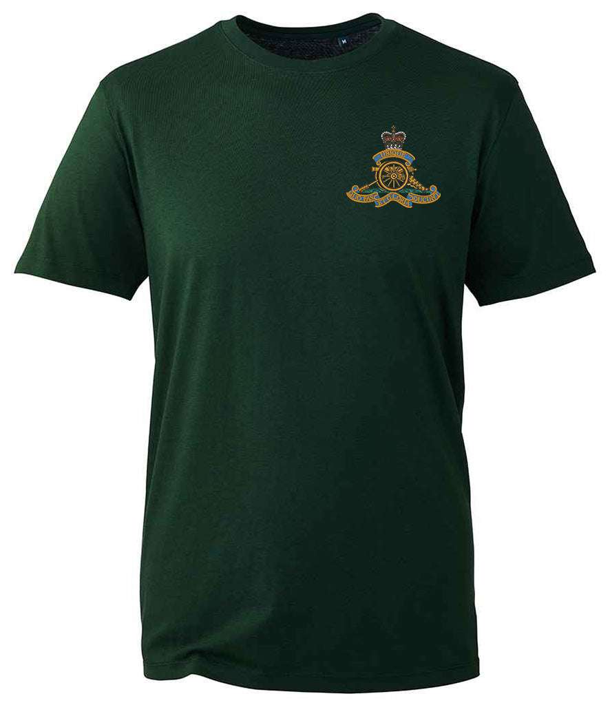 Royal Artillery  Clothing,Royal Artillery  Merchandise, Royal Artillery  Veterans Clothing,Royal Artillery T-Shirt Navy