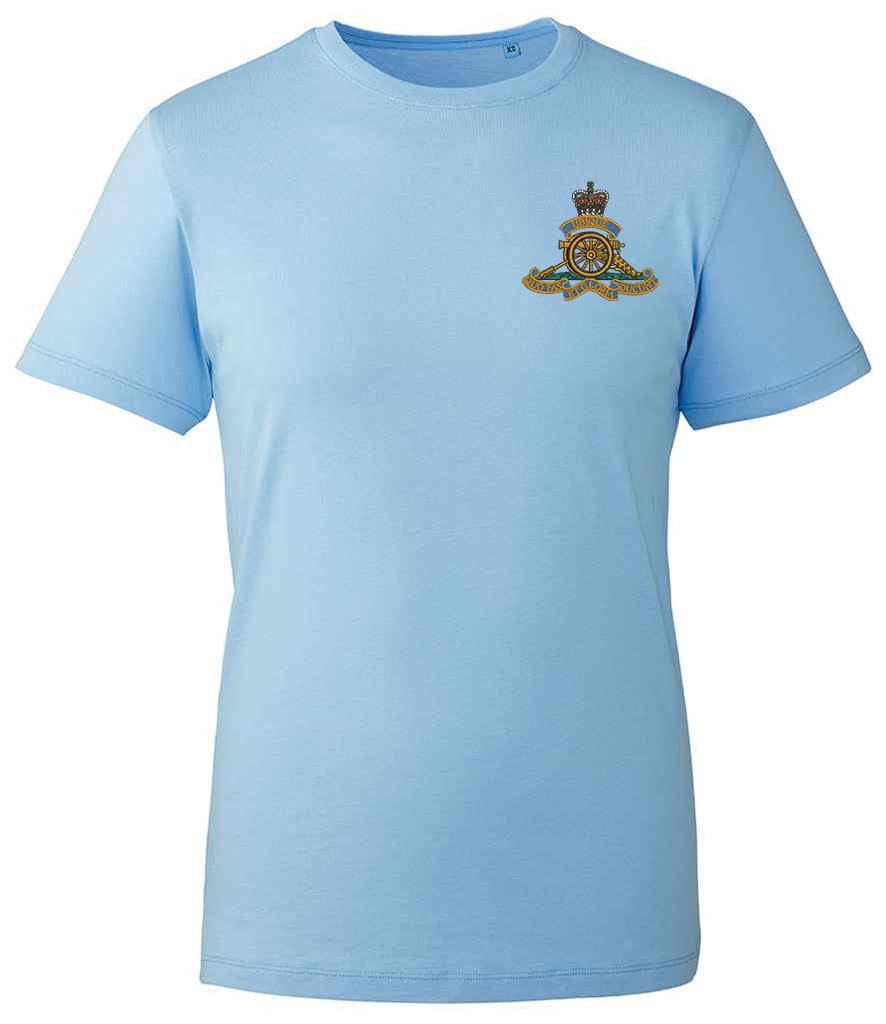 Royal Artillery  Clothing,Royal Artillery  Merchandise, Royal Artillery  Veterans Clothing,Royal Artillery T-Shirt Sky