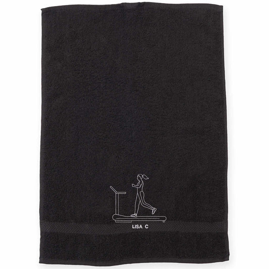 PERSONALISED INDOOR RUNNING TOWEL - Flamingo Rock®